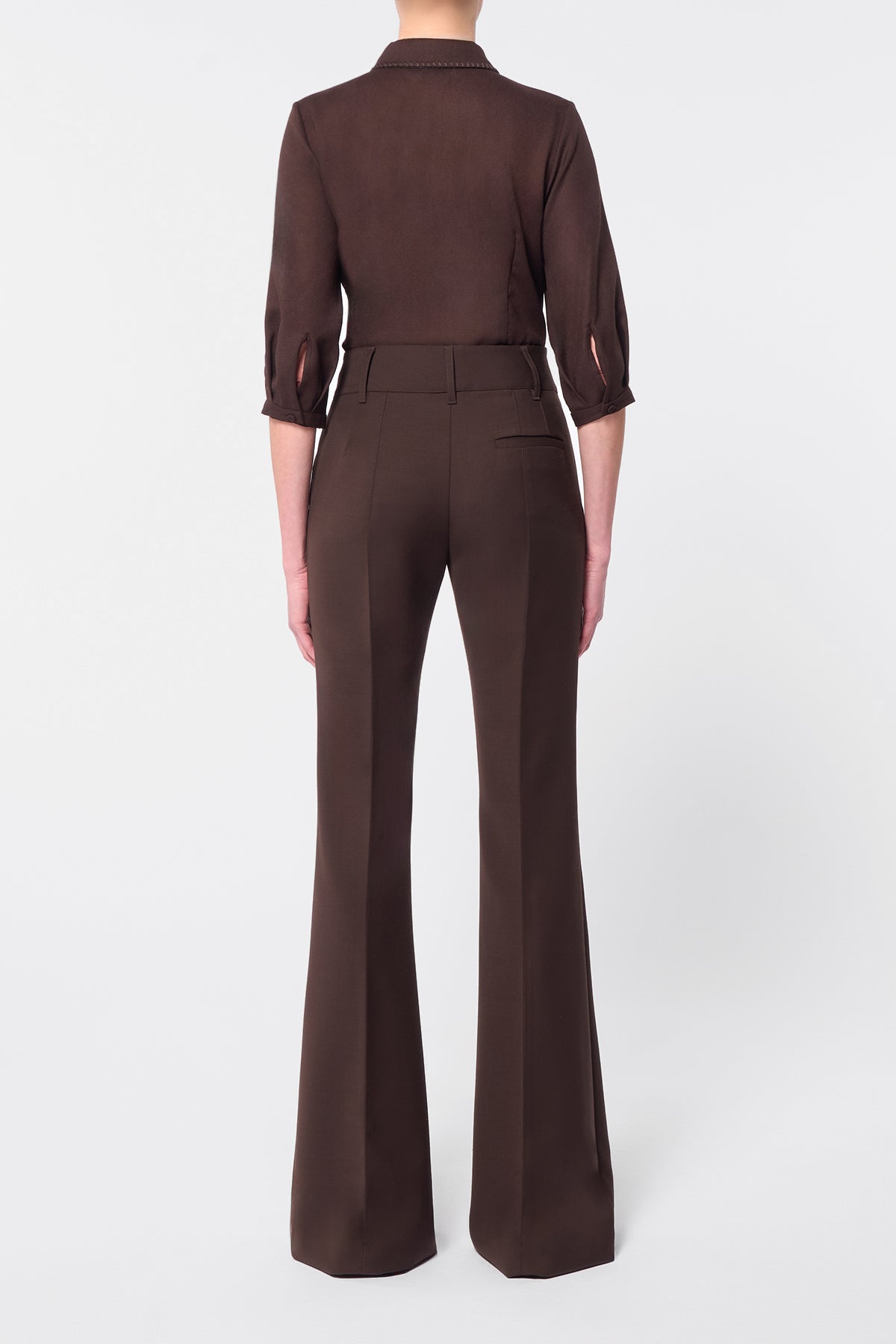 Rhein Pant in Chocolate Sportswear Wool