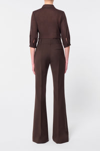 Rhein Pant in Chocolate Sportswear Wool