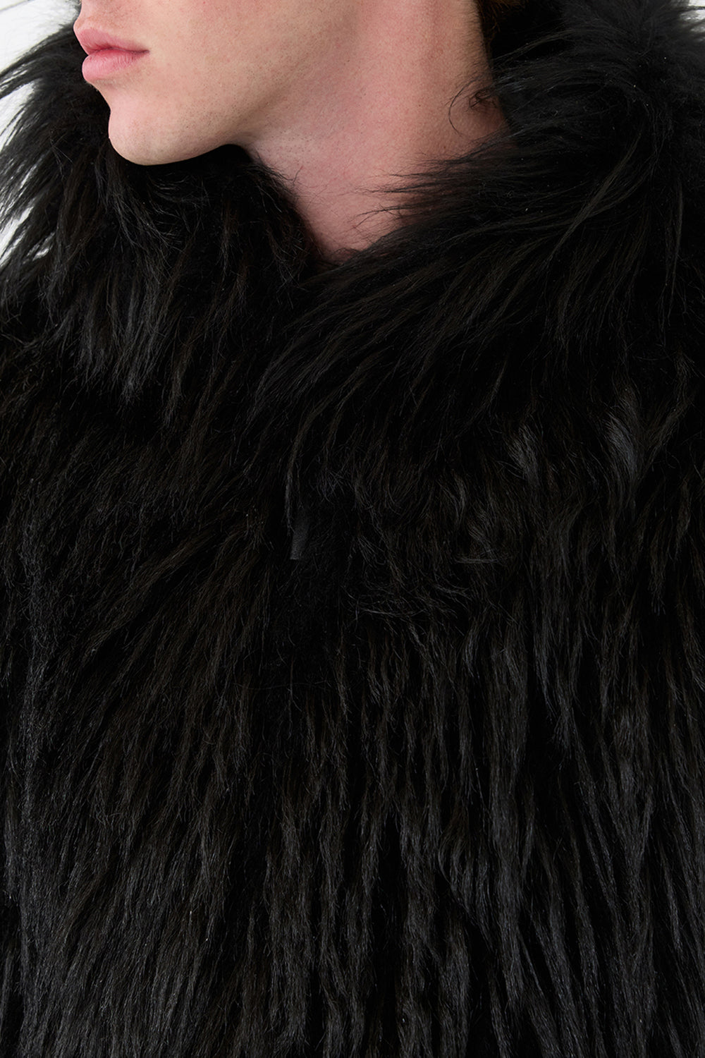 トム フーディ ジャケット（ブラック カシミア シアリング）