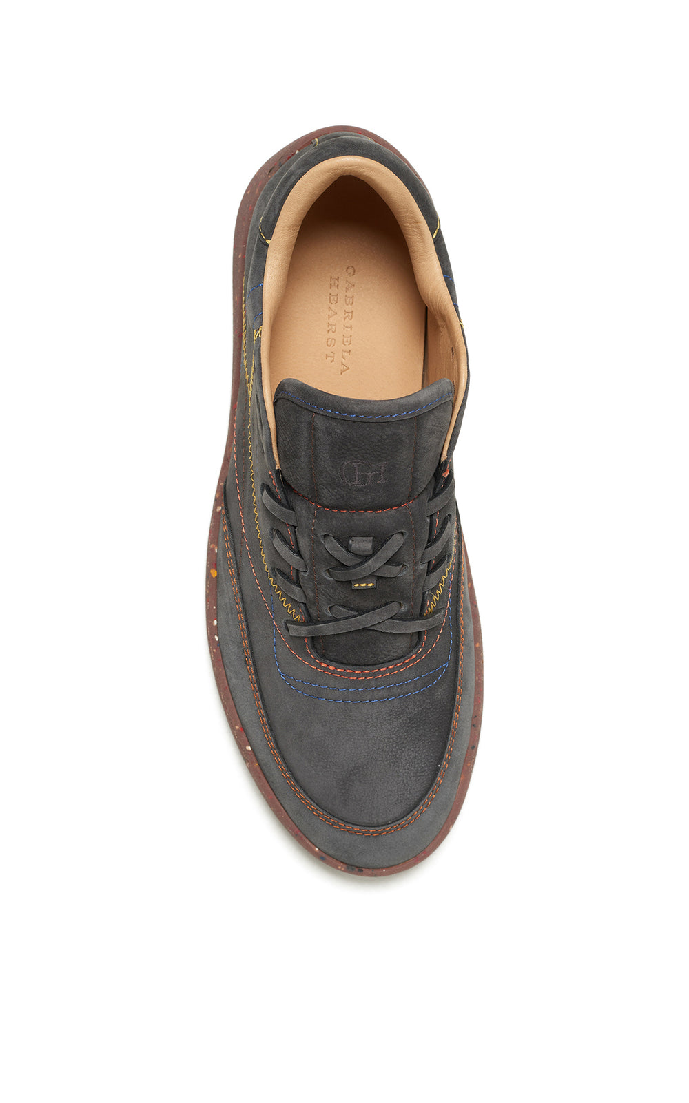 Ohio Slip-on Sneaker in Charcoal Nubuck