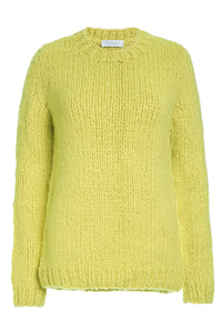 Lawrence Knit Sweater in Lemon Welfat Cashmere