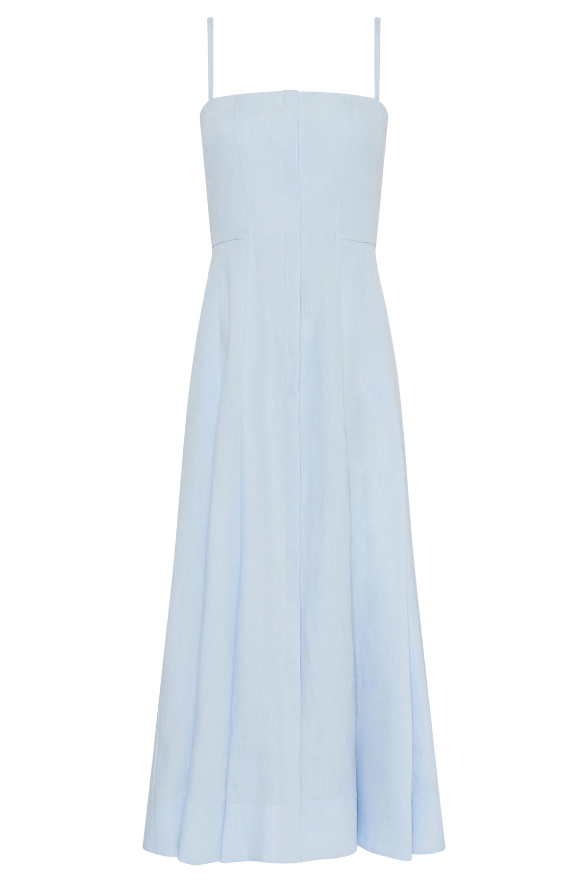 Magritte Dress in Light Blue Aloe Linen