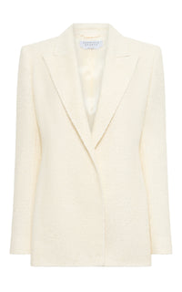 Mairi Blazer in Silk Boucle