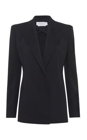 Mairi Blazer In Black Cashmere Jersey