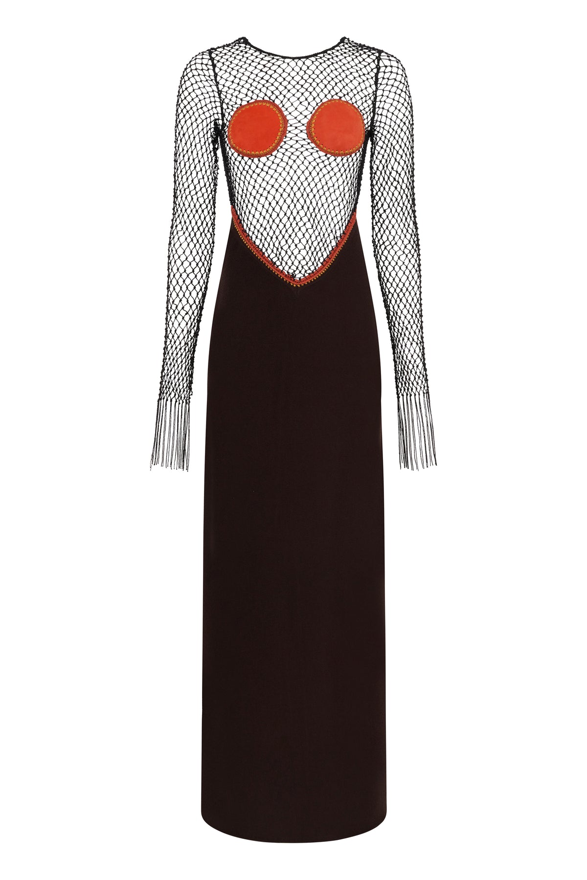 Lilith Knit Dress In Multi Wool Cashmere