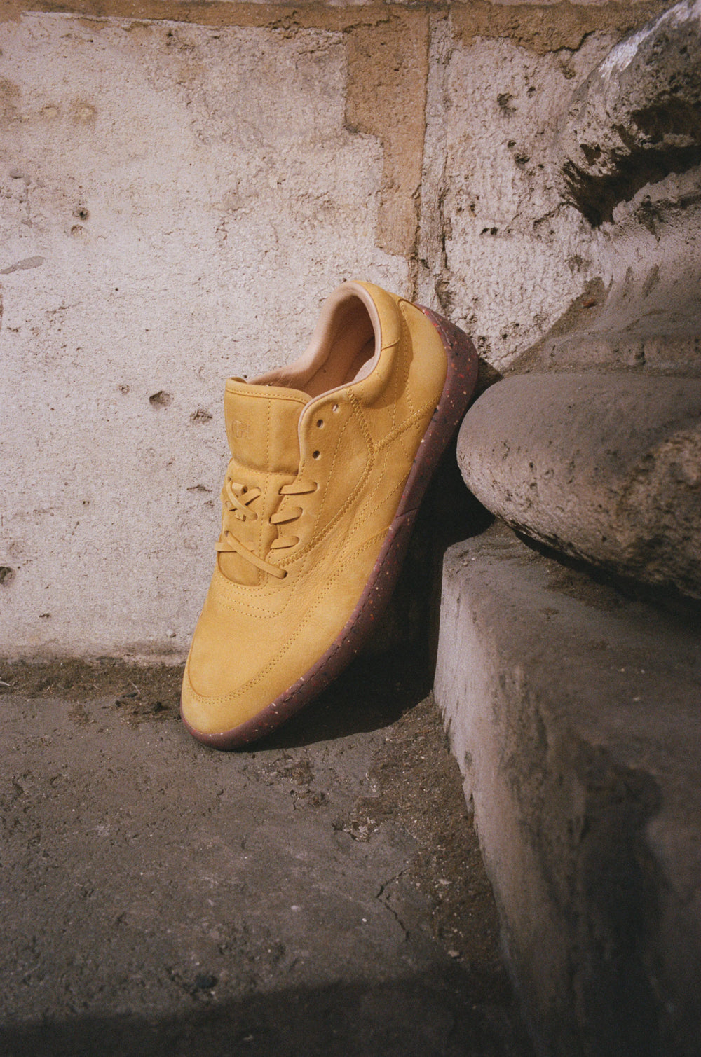Ohio Slip-on Sneaker in Golden Birch Nubuck