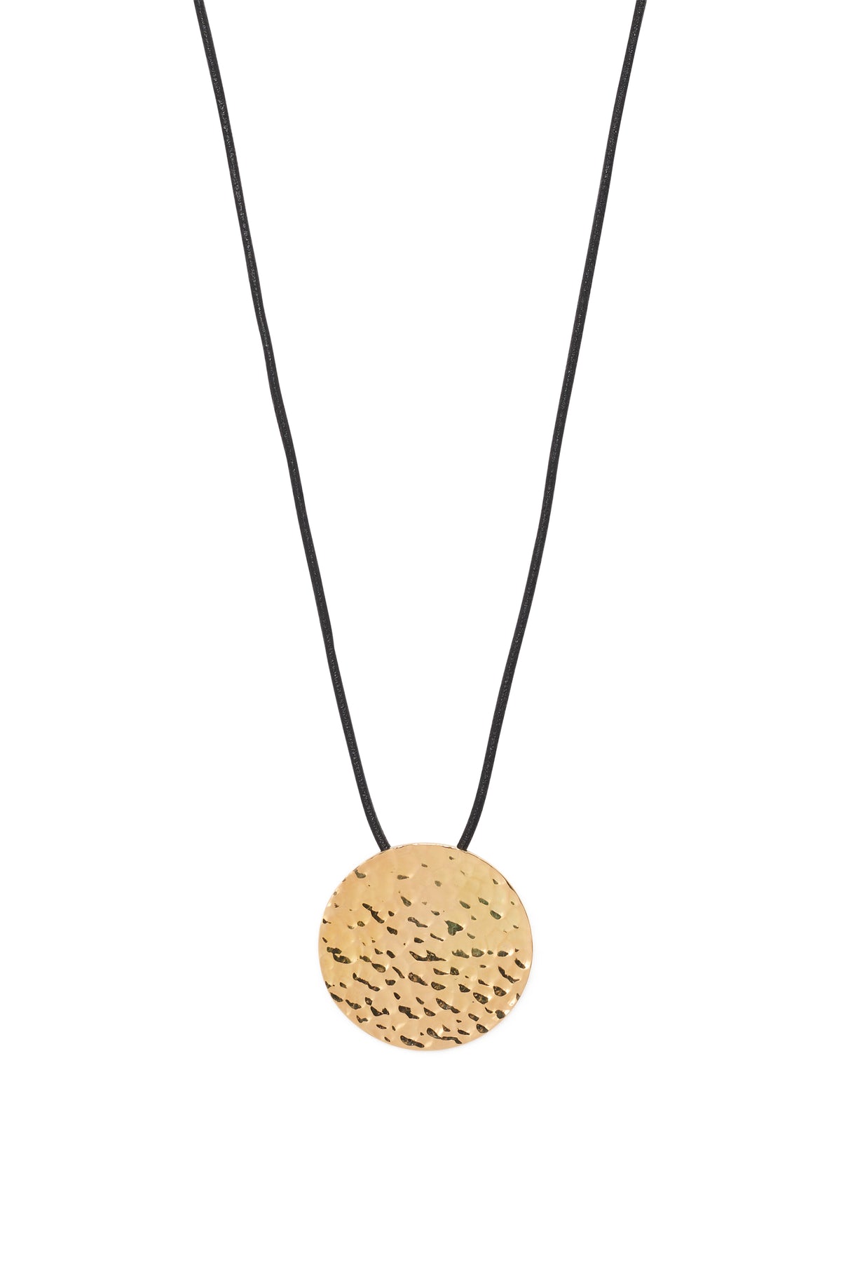 Moon Pendant in 18K Yellow Gold