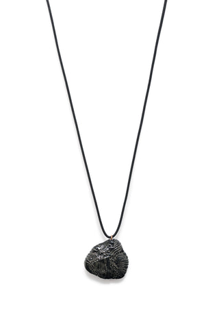 Nugget Necklace in Black Ceramic