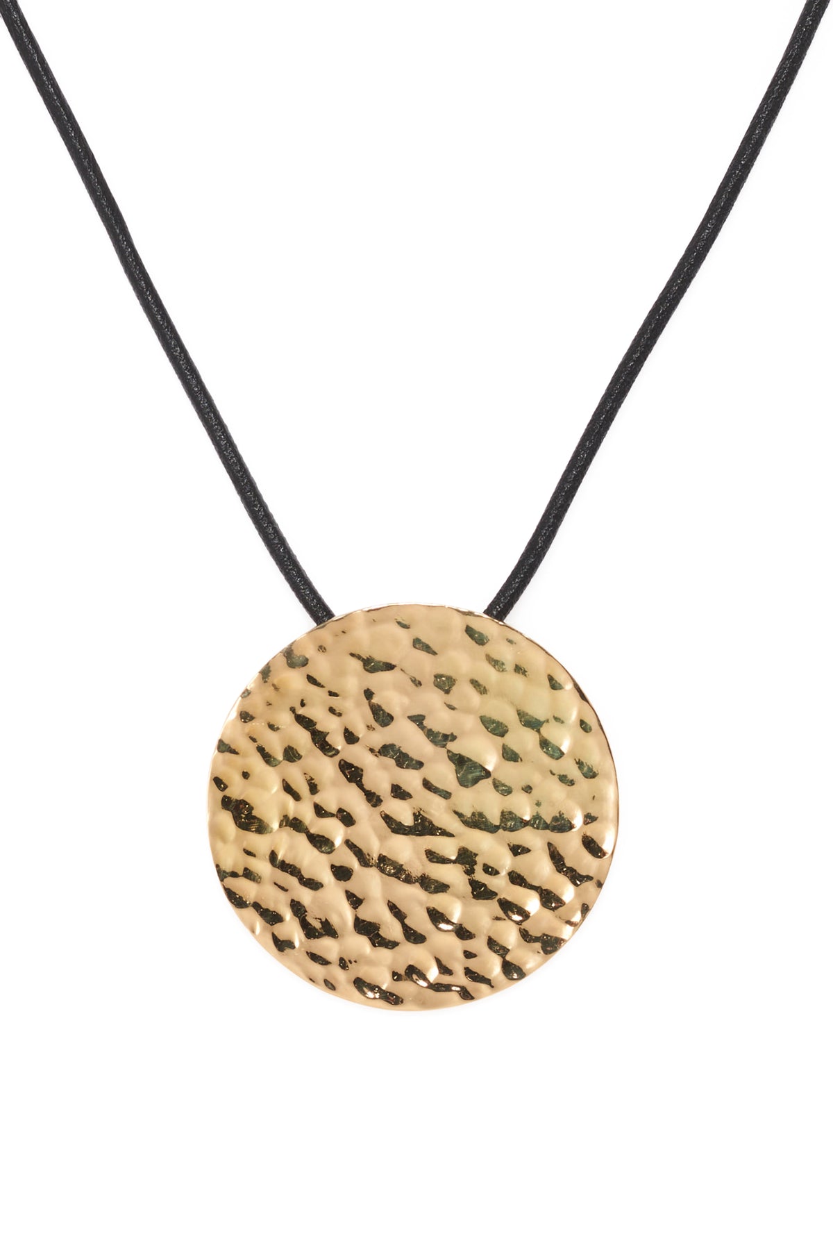 Moon Pendant in 18K Yellow Gold