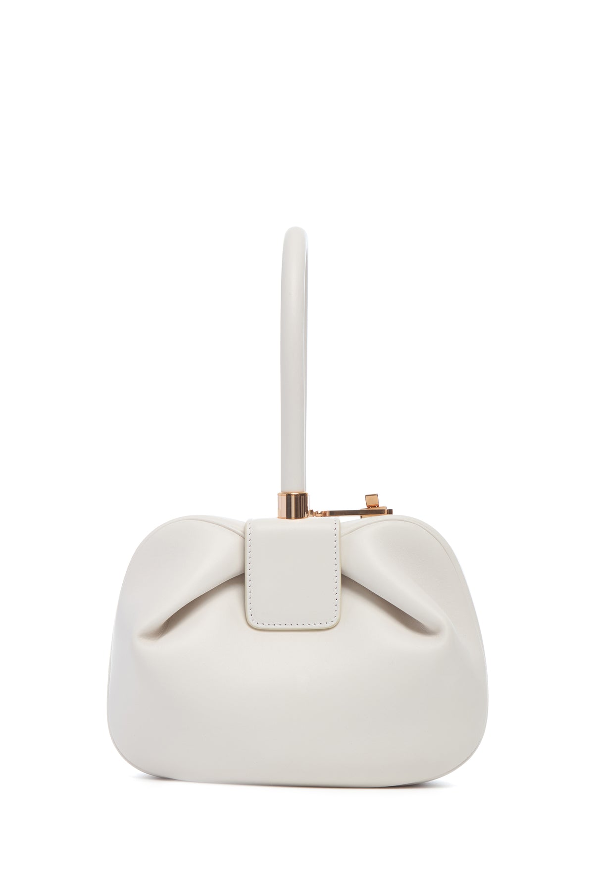 Nina Bag in Ivory Nappa Leather