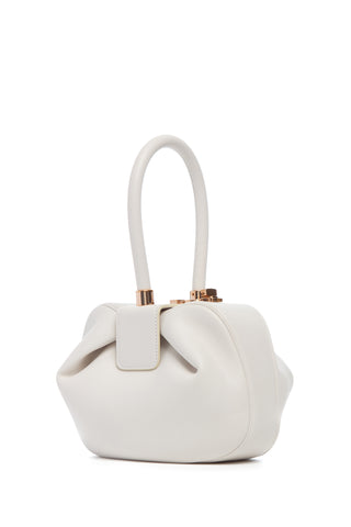 Nina Bag in Ivory Nappa Leather