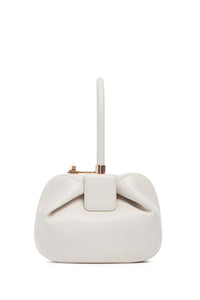 Nina Bag in Ivory Nappa Leather