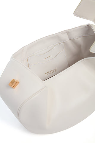 Ivory Nappa Leather Nina Bag - Interior View | Gabriela Hearst