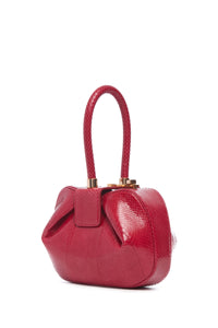 Nina Bag in Red Snakeskin