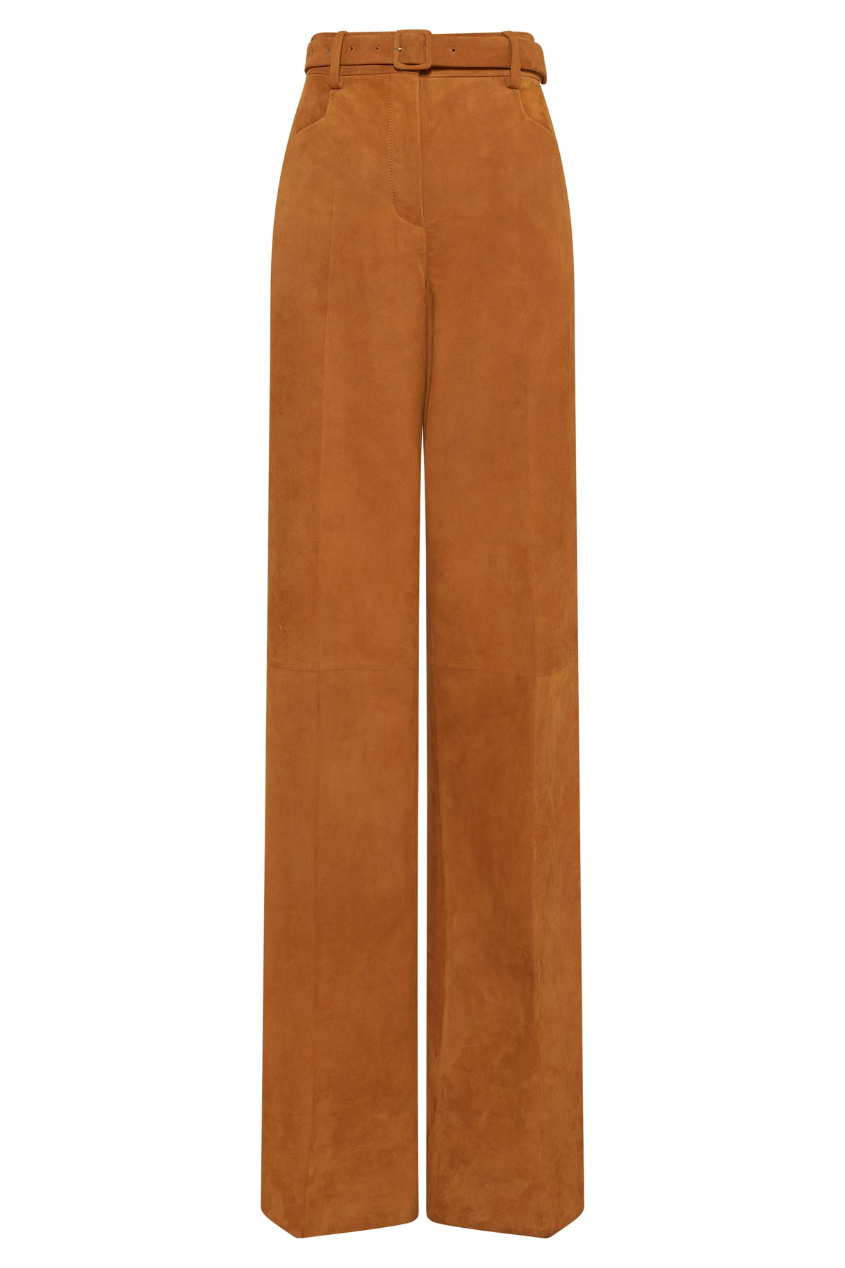 Norman Pant in Cashew Suede