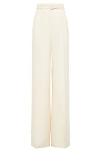 Norman Pant in Textured Linen Slub