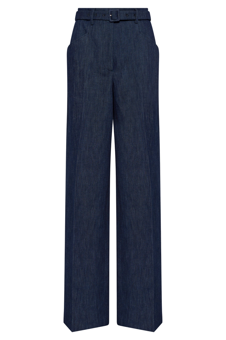 Norman Wide-leg Pant in Recycled Cotton Denim