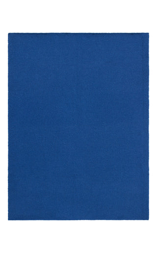Nyja Knit Blanket in Dark Blue Denim Cashmere
