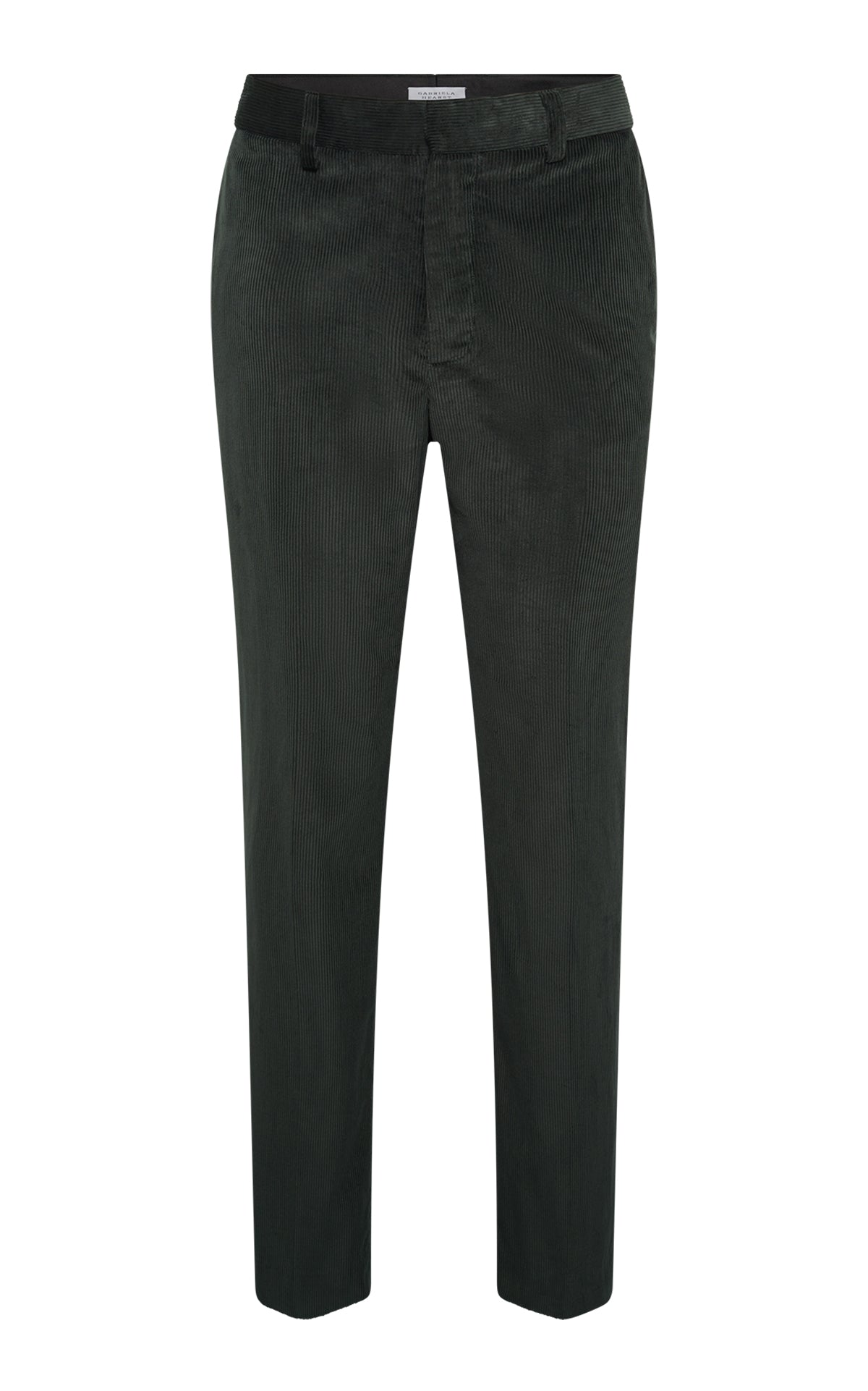 Anthony Five Pocket Pant in English Green Sea Island Cotton Corduroy