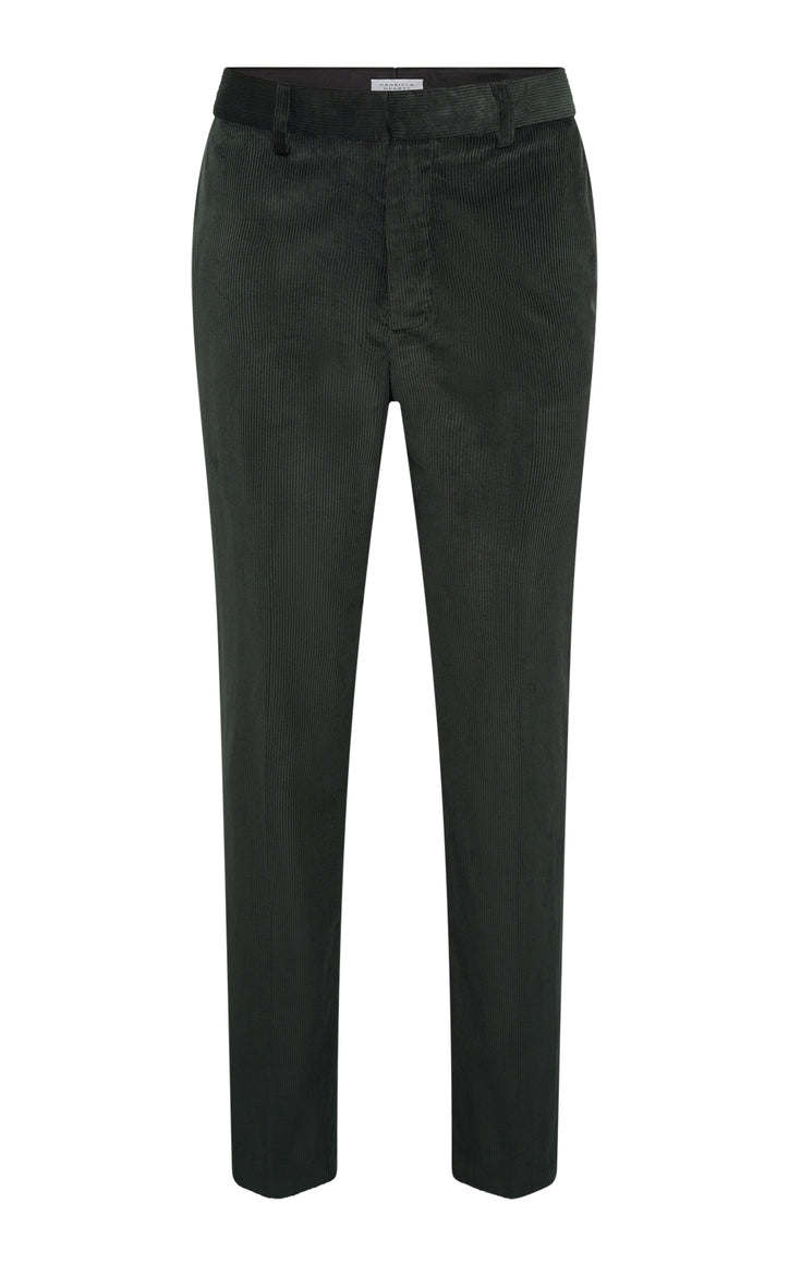 Anthony Five Pocket Pant in English Green Sea Island Cotton Corduroy