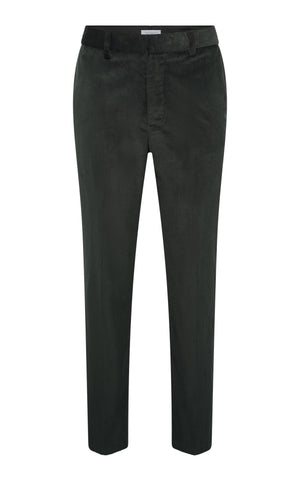 Anthony Five Pocket Pant in English Green Sea Island Cotton Corduroy