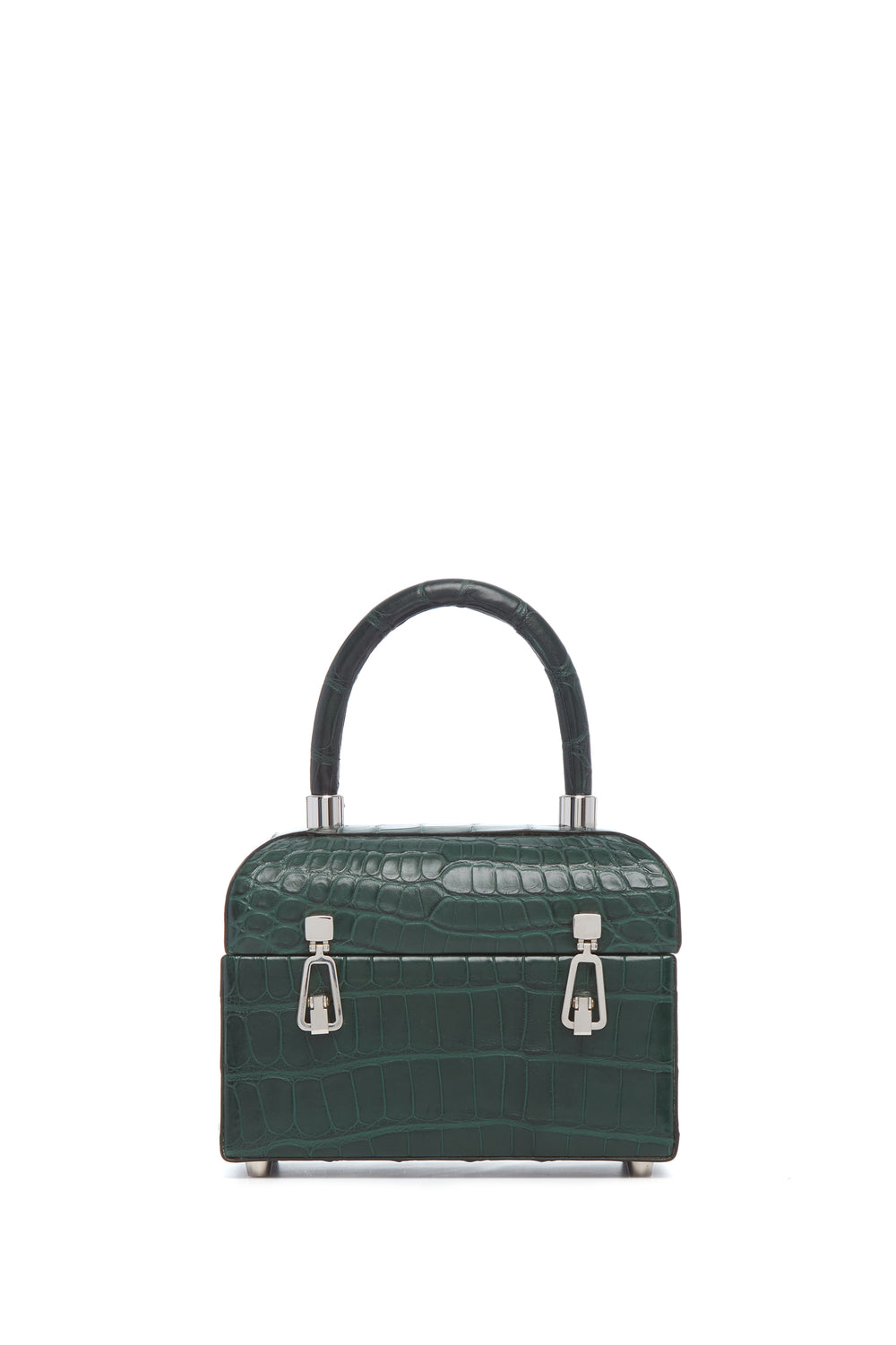 Patsy Bag in Green Crocodile Leather