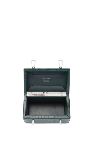 Green Crocodile Leather Patsy Bag - Interior Detail | Gabriela Hearst