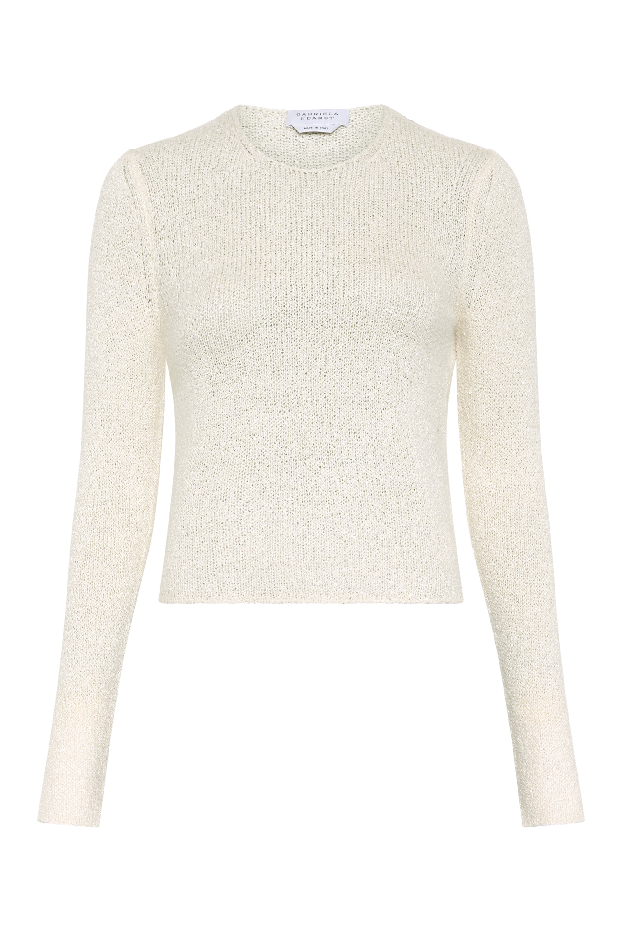 Praedics Women's Off White Knit Sweater | Gabriela Hearst