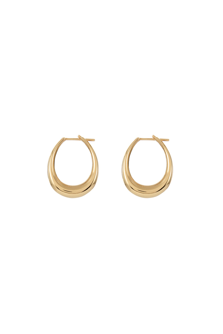 Small Drop Earrings in 18K Yellow Gold