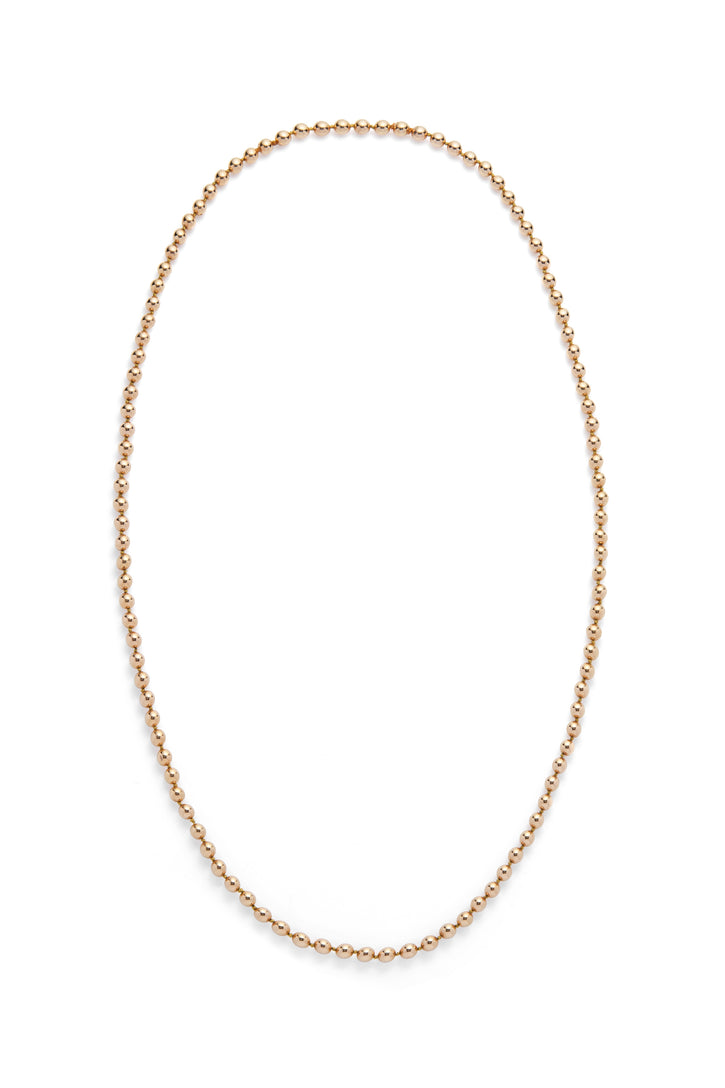 Beaded Necklace in 18K Yellow Gold