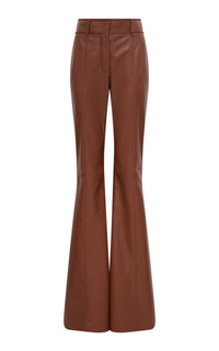 Rhein Pant in Cognac Nappa Leather