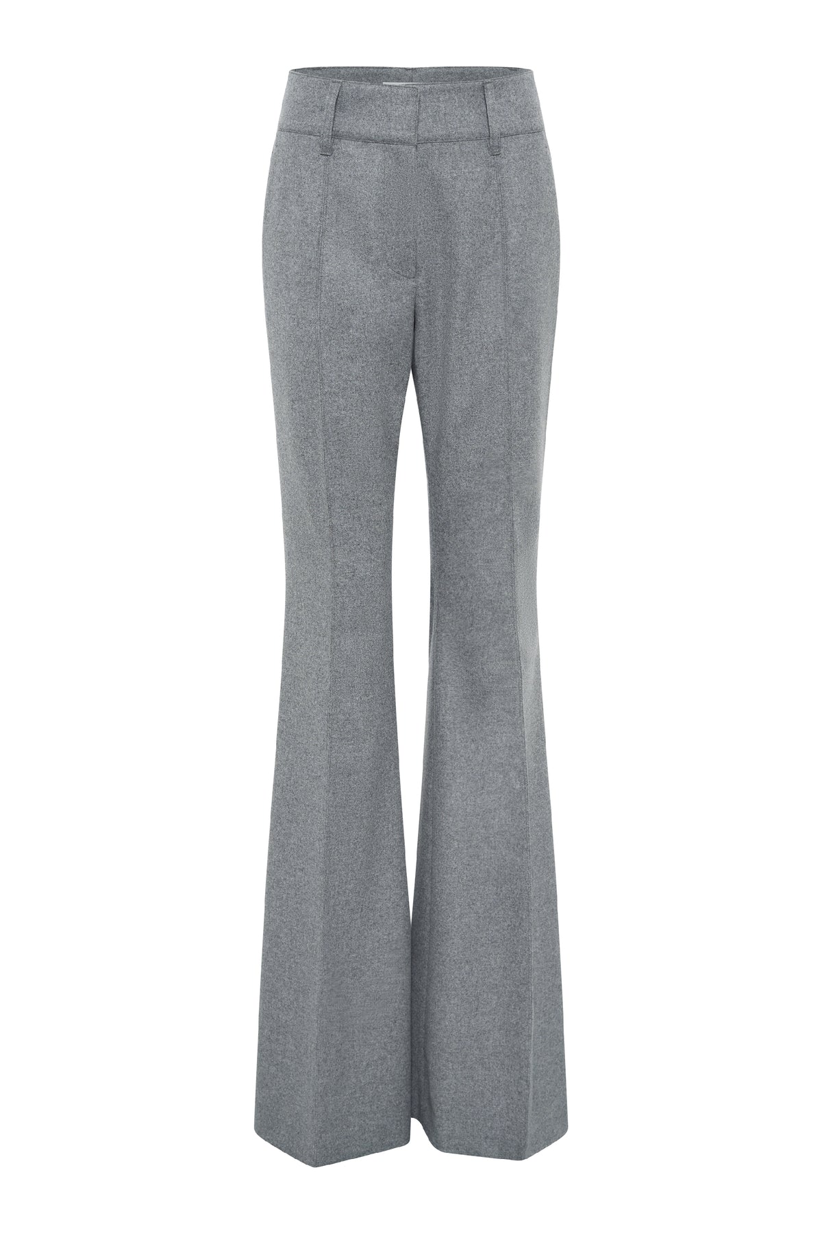Rhein Pant in Smoke Cashmere Wool Flannel
