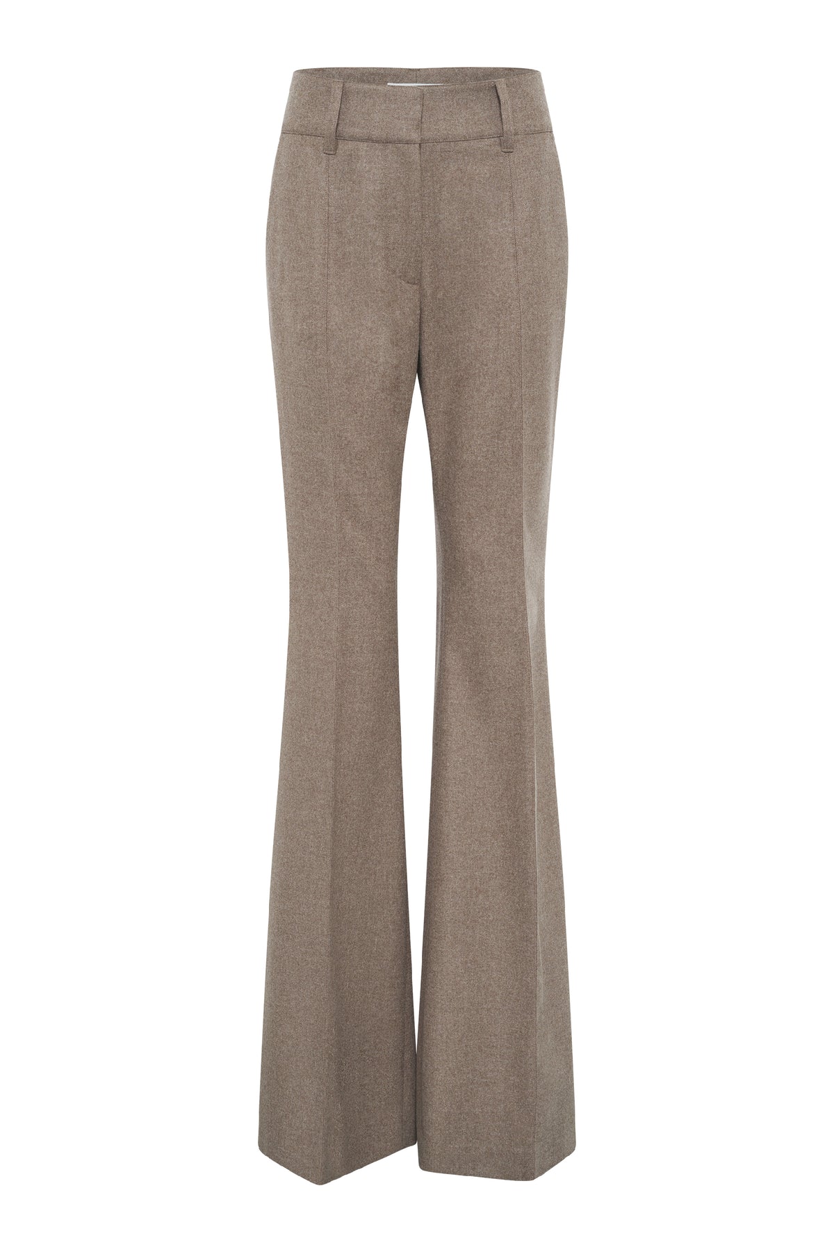 Rhein Pant in Walnut Cashmere Wool Flannel