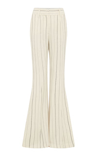 Rhein Pant in Ivory Multi Wool Cashmere