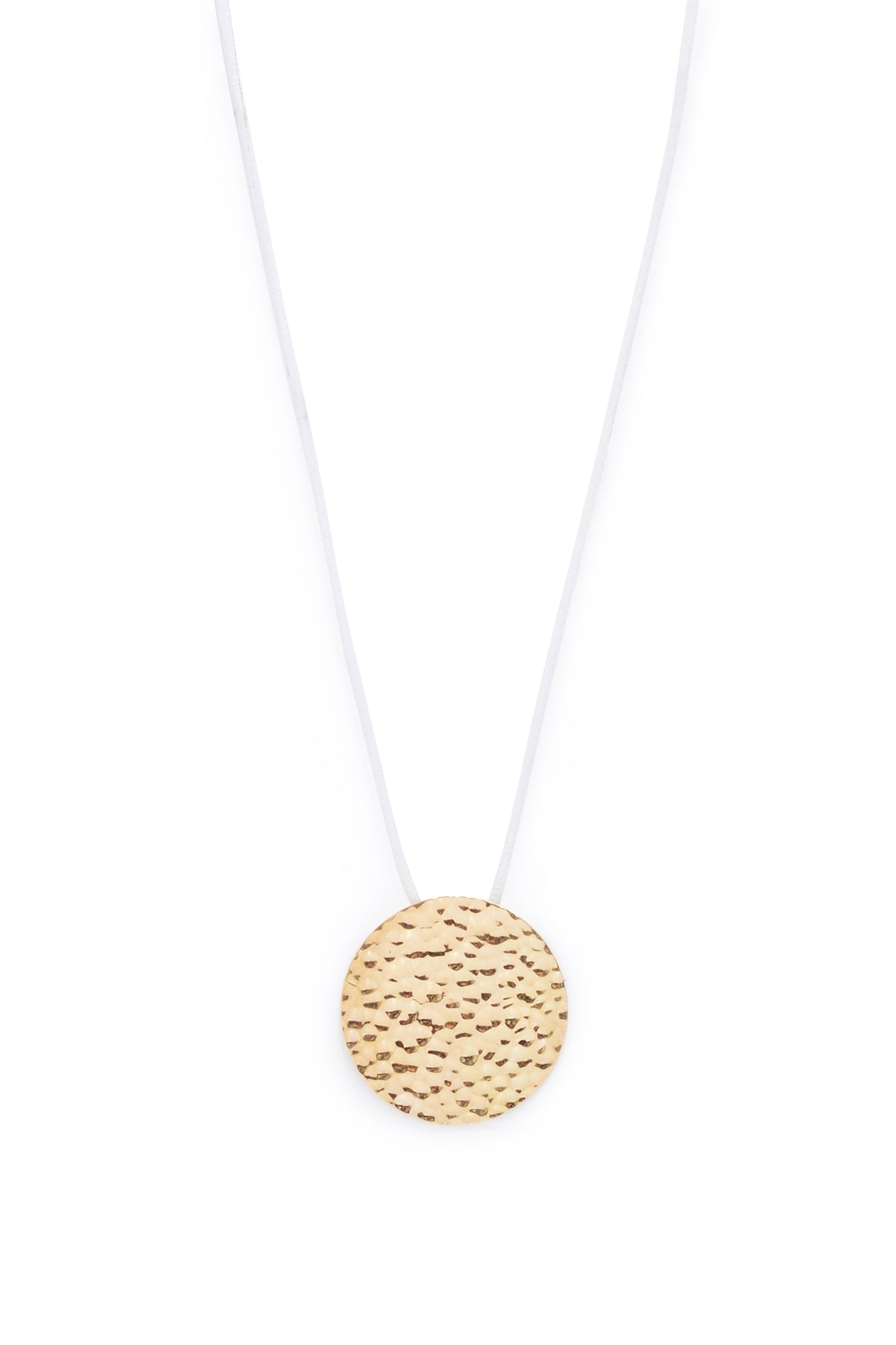 Moon Pendant in 18K Yellow Gold