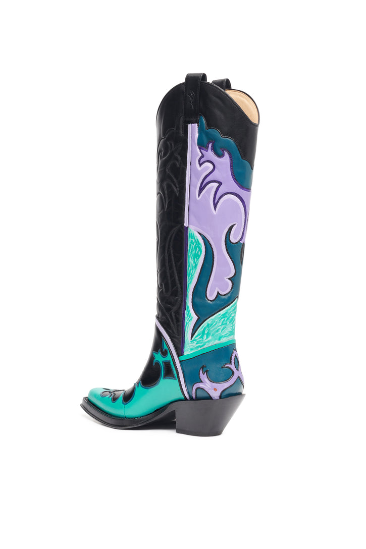 Hand Painted Capitana Boot