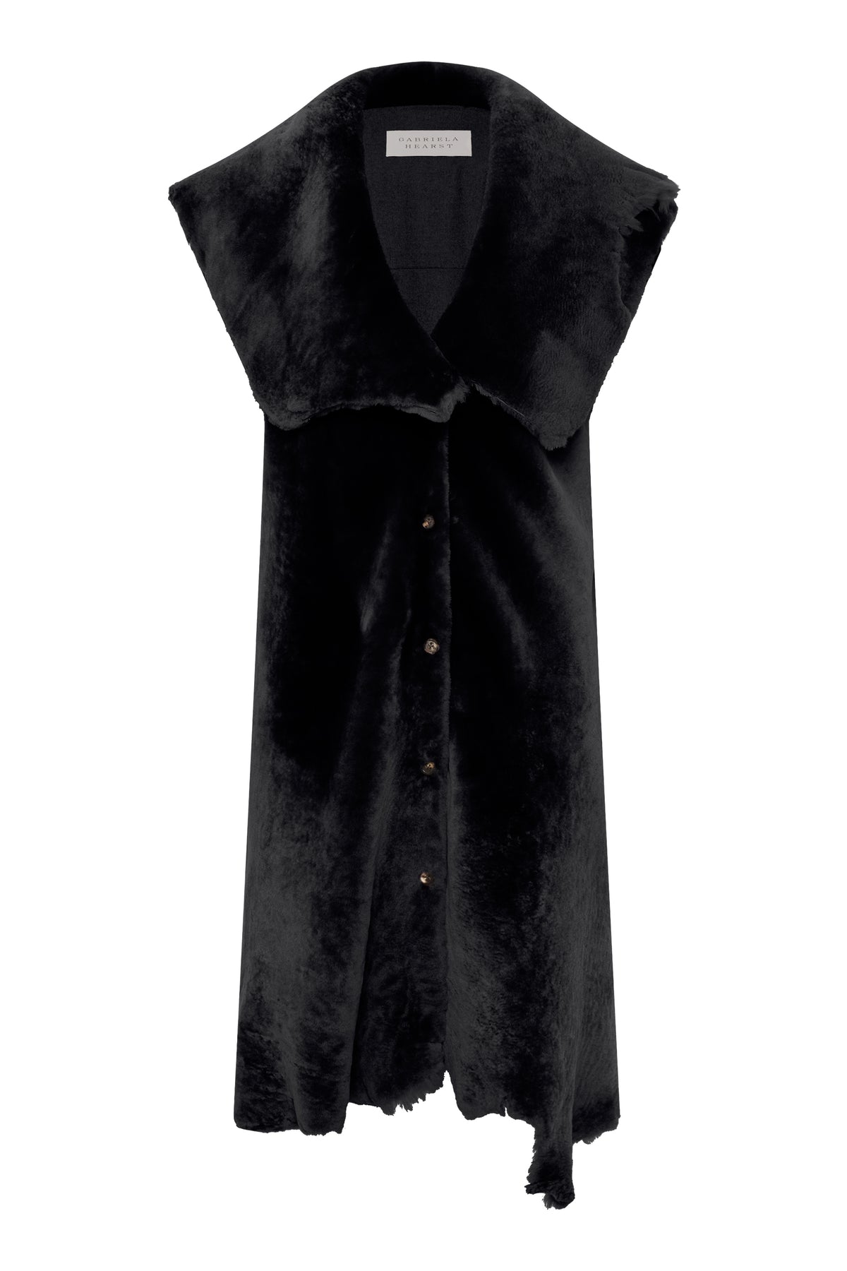 Diviner Jacket Liner in Black Shearling