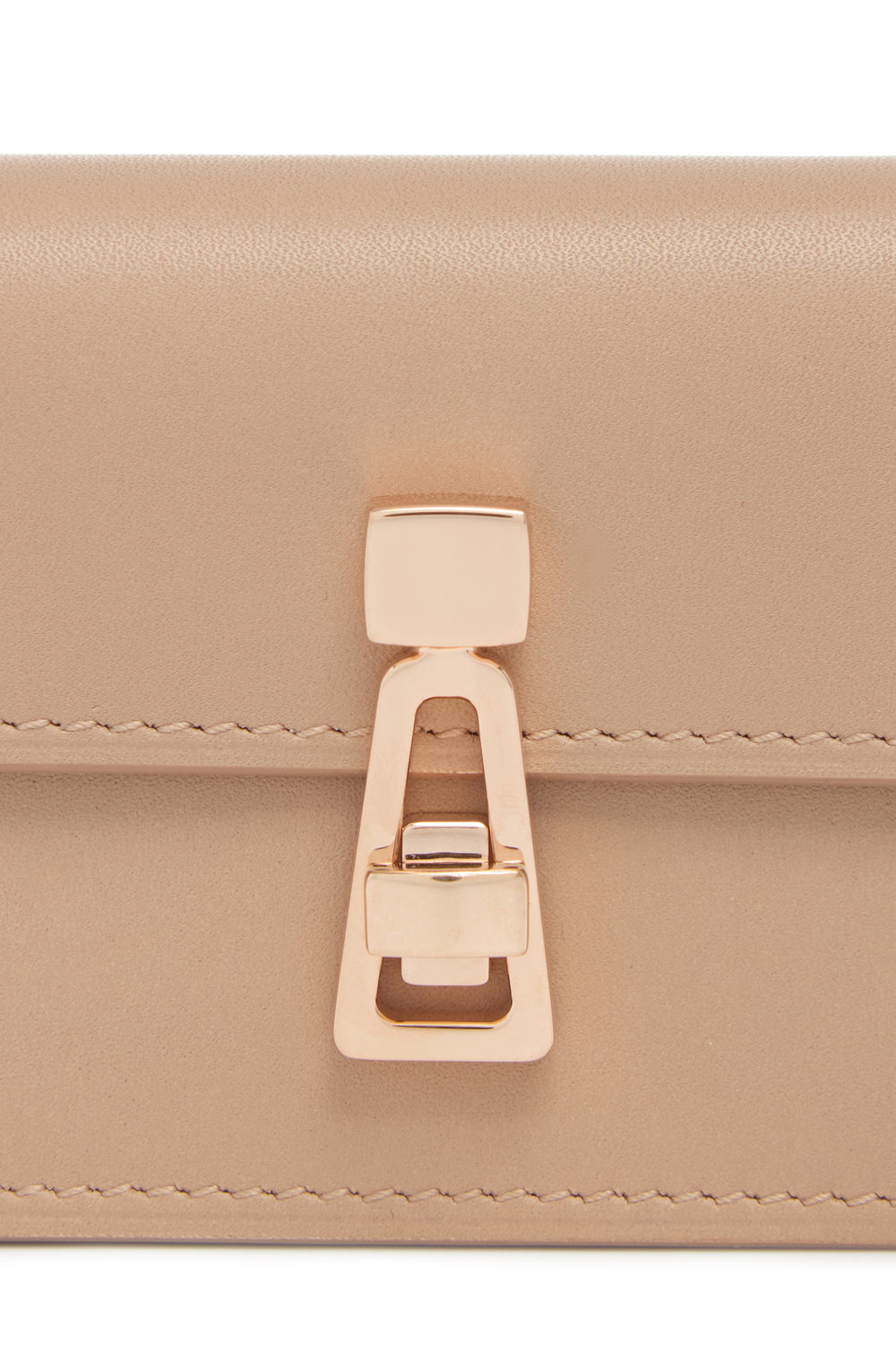 Concertina Card Wallet in Nude Leather