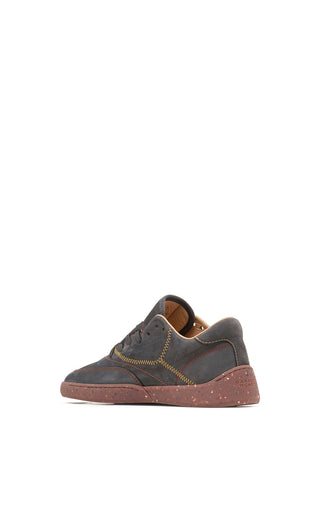 Charcoal Nubuck Ohio Slip-on Sneaker - Back View | Gabriela Hearst