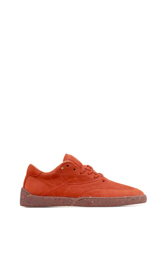 Orange Nubuck Ohio Slip-On Sneakers - Side View | Gabriela Hearst