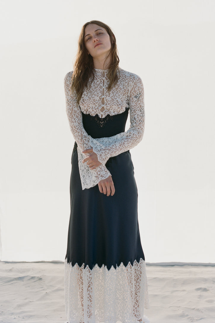 Dark Navy/Ivory