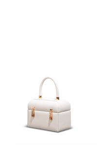 Patsy Bag in Ivory Nappa Leather