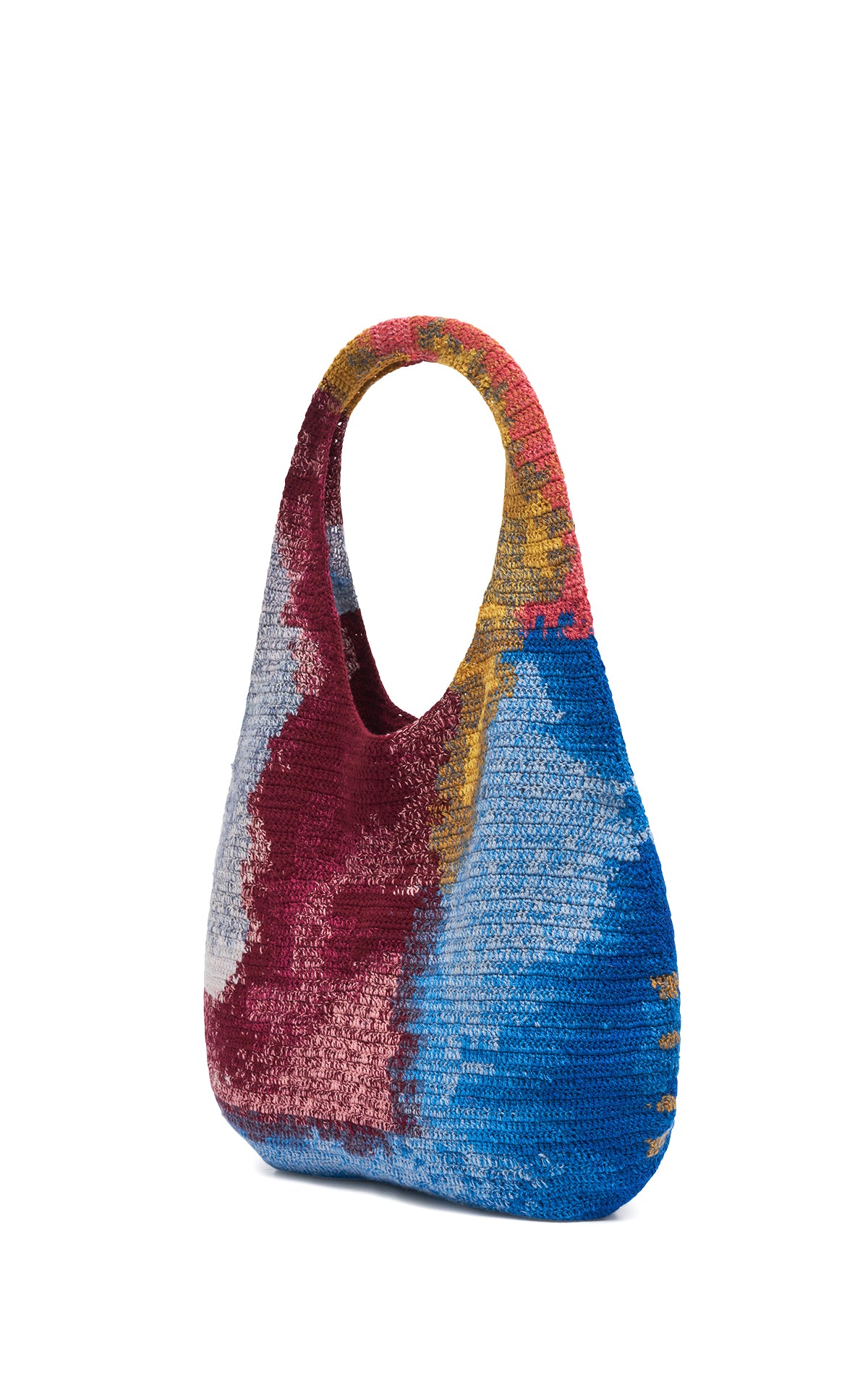 Saranya Knit Hobo Bag in Aurora Multi Cashmere