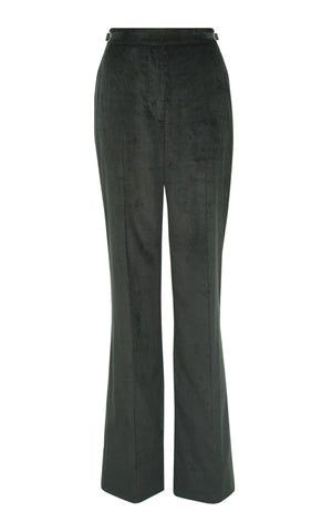 Vesta Pant in English Green Sea Island Cotton Corduroy