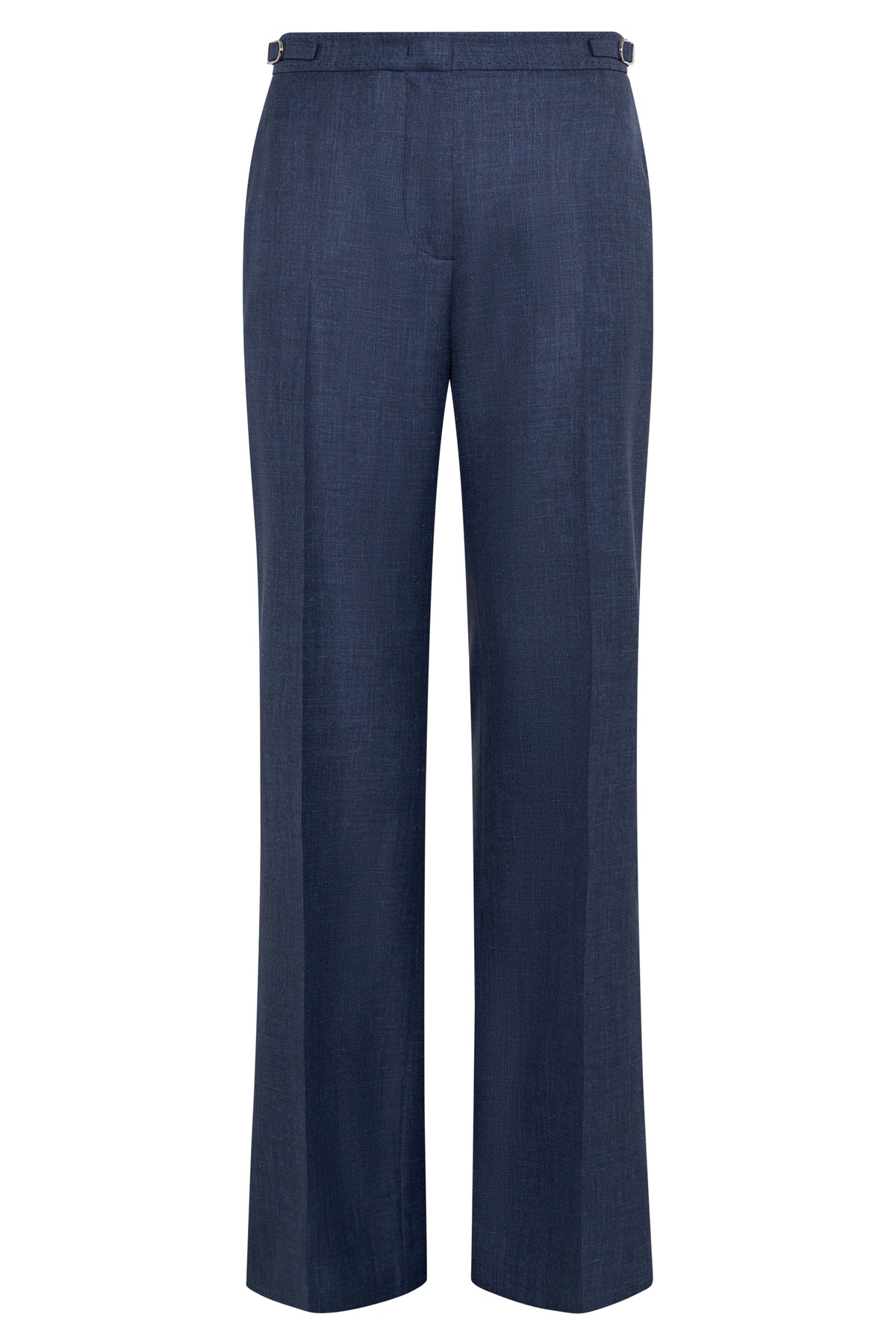 Vesta Flare Pant in Denim Virgin Wool