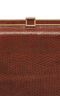 Vintage No.9 Bag in Cognac Snakeskin
