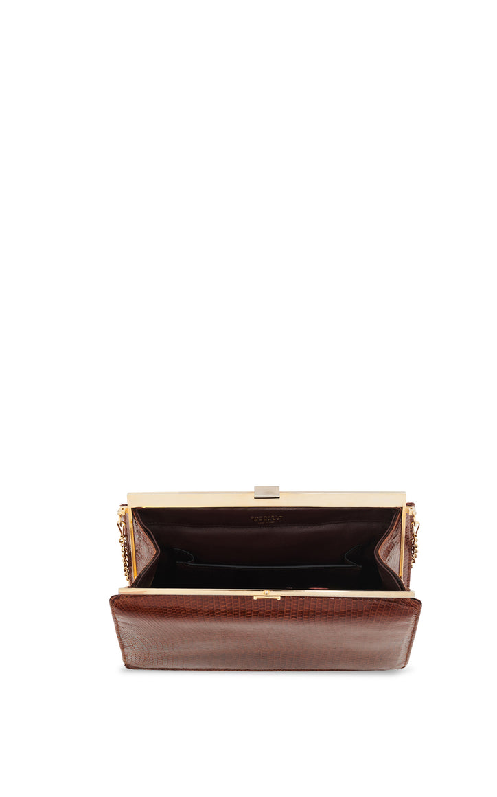 Vintage No.9 Bag in Cognac Snakeskin