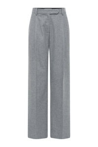 Henge Pant in Smoke Cashmere Wool Flannel