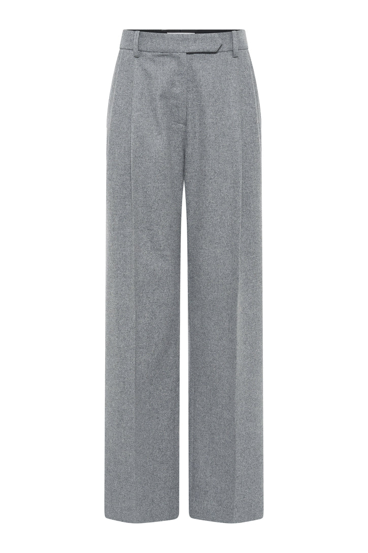 Henge Pant in Smoke Wool Cashmere Flannel