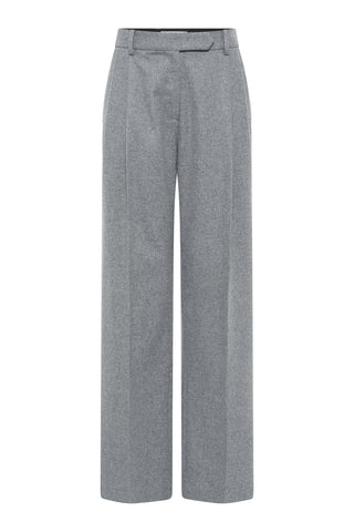 Henge Pant in Smoke Wool Cashmere Flannel